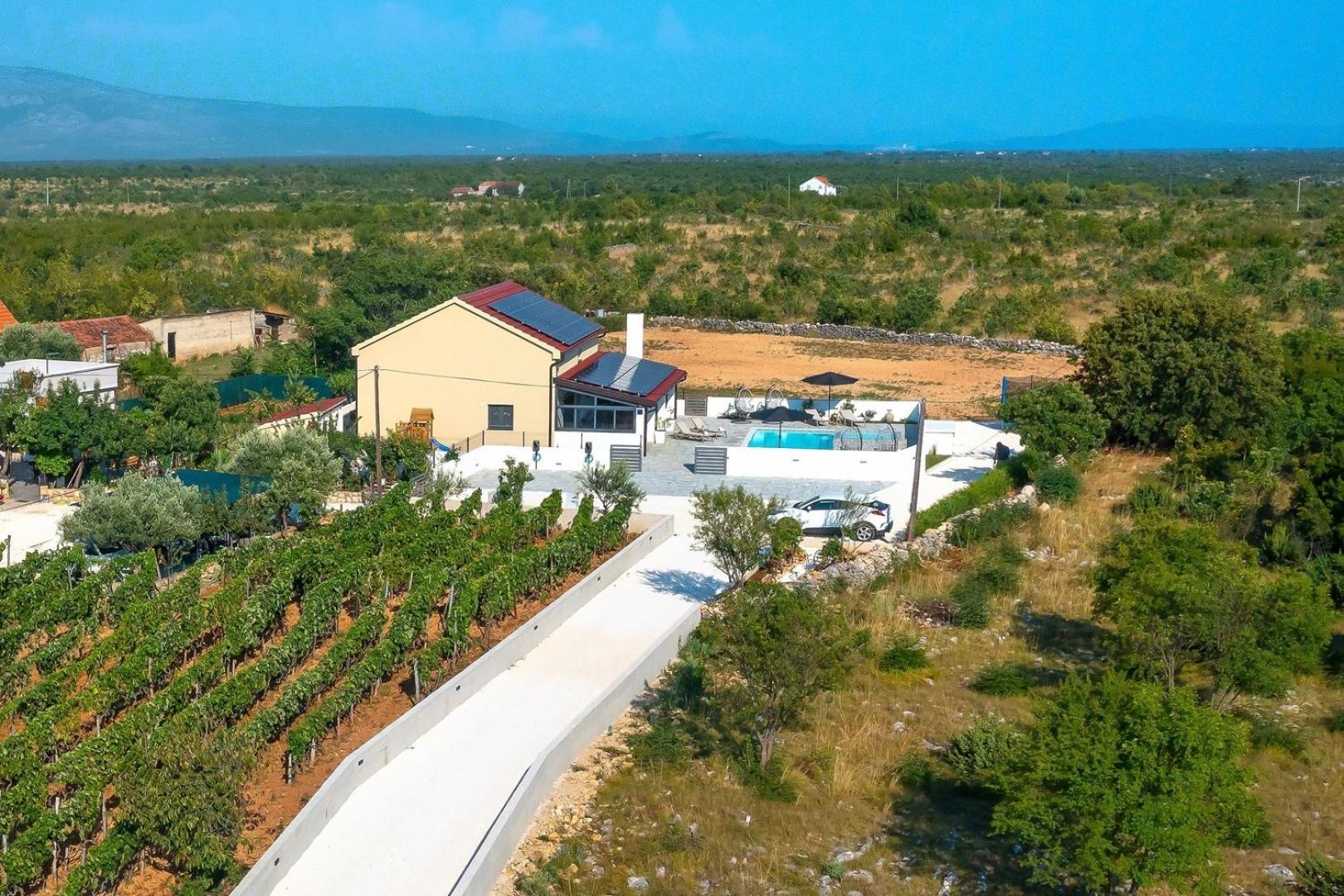 New! Luxury Villa Meden Dol With Heated Pool, Hot-Tub, 2 Saunas Skradin Exterior photo