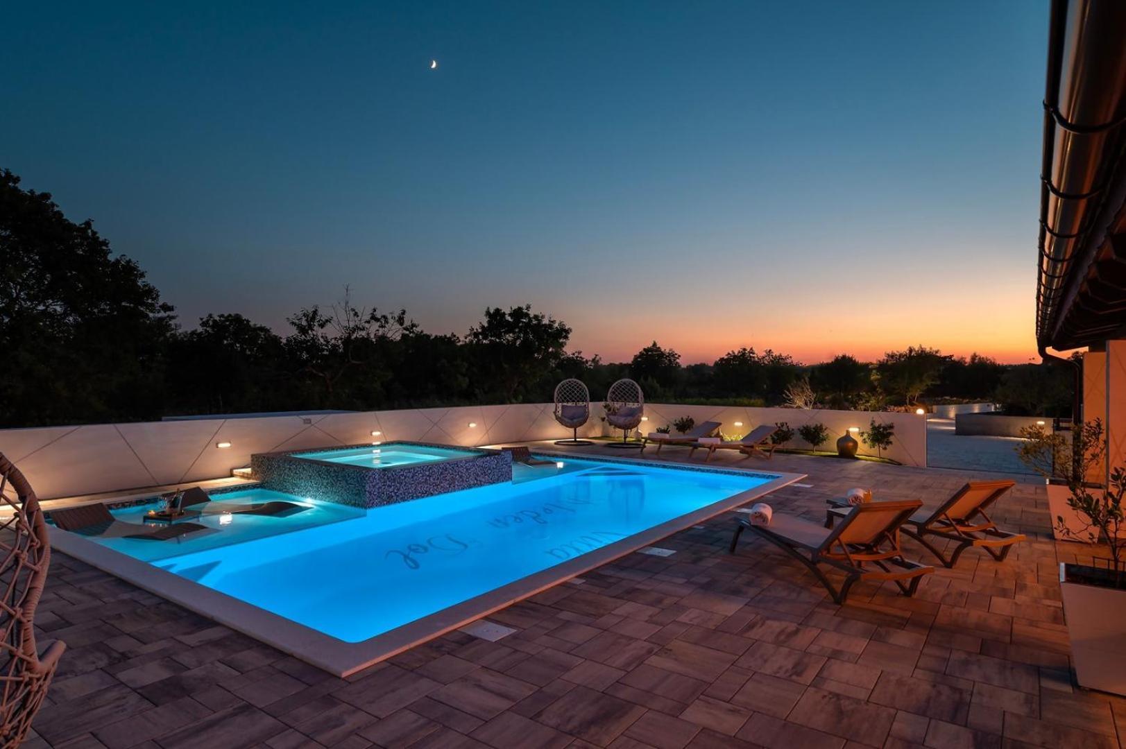 New! Luxury Villa Meden Dol With Heated Pool, Hot-Tub, 2 Saunas Skradin Exterior photo