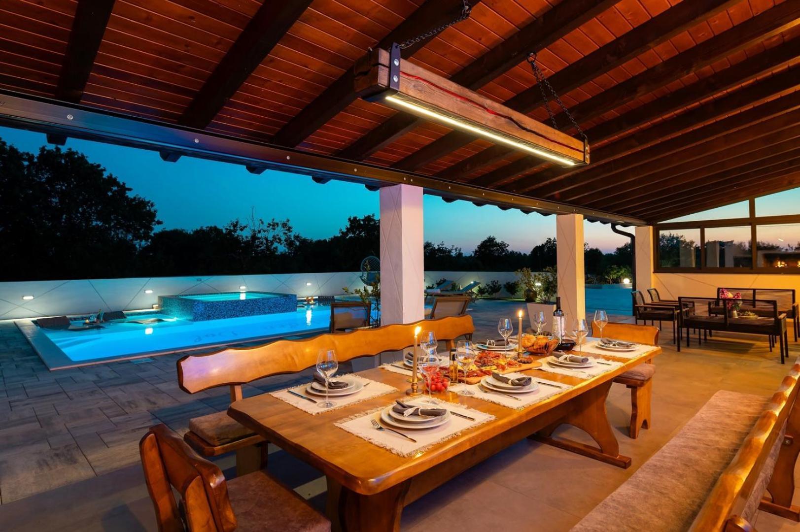 New! Luxury Villa Meden Dol With Heated Pool, Hot-Tub, 2 Saunas Skradin Exterior photo