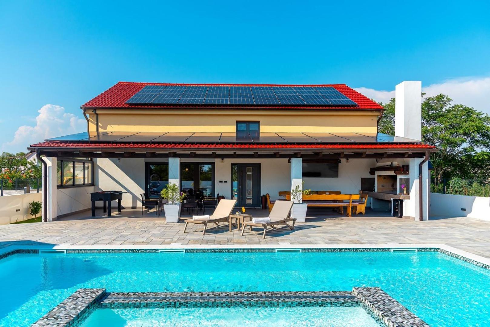 New! Luxury Villa Meden Dol With Heated Pool, Hot-Tub, 2 Saunas Skradin Exterior photo